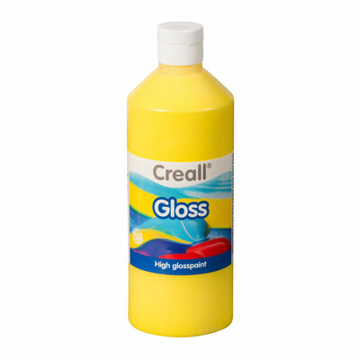 Creall Gloss Glansverf Geel, 500ml
