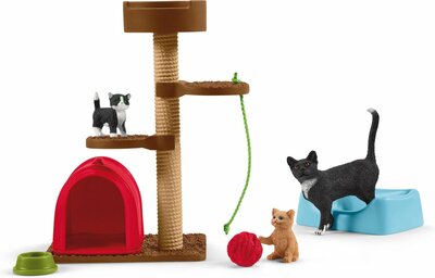 Schleich Farm World - Speelfigurenset - katten