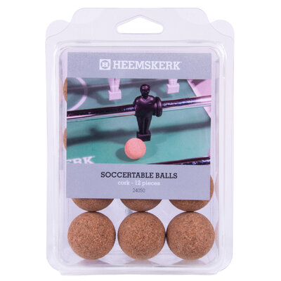 Tafelvoetbalballetjes Heemskerk Kurk (per 12)