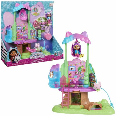 Gabby's Dollhouse Kitty's Fairy's Garden Treehouse