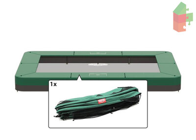 Berg Ultim Champion - Inground Beschermrand 330X220 Groen
