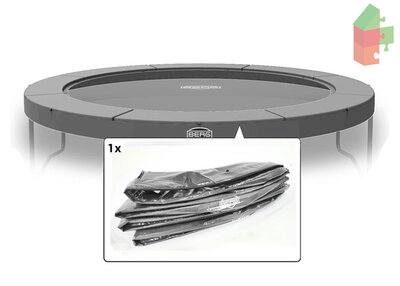 Berg Elite - Beschermrand Grijs 380