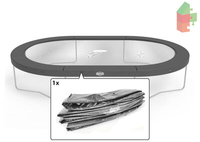 Berg Grand Elite - Regular Beschermrand 520X350 Grijs