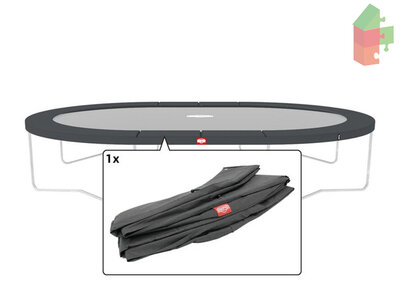Berg Grand Favorit - Regular Beschermrand 520X350 Grijs