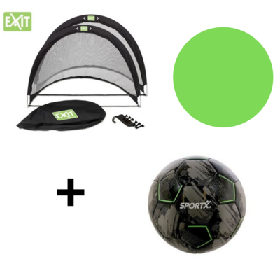 voetbal doel Exit + Voetbal