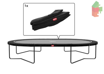 Berg Grand Favorit - Regular Beschermrand 520X350 Zwart