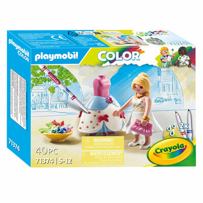 Playmobil Color Modieuze Jurk - 71374
