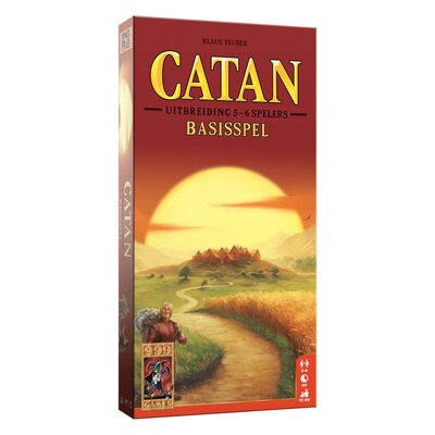 Catan - Uitbreiding Basisspel, 5-6 spelers Bordspel