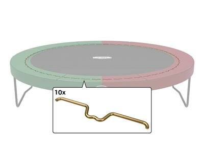 Berg Trampoline Elite+ - Triangle for springdoek (TwinSpring) (10x)