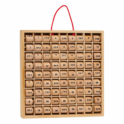 Small Foot  -  Houten Vermenigvuldigingstabel 1x1