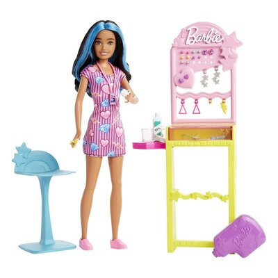 Barbie Skipper Babysitters - First Jobs Jewelry Booth Speels
