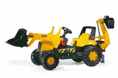 Rolly Toys 812004 RollyJunior JCB Tractor met Lader en Graafmachine