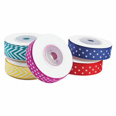 Colorations - Lint met Patronen, Set van 5