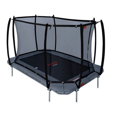 Avyna Trampoline InGround 305x225 (223) met net | Grijs