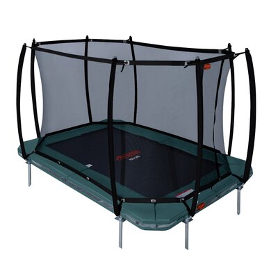 Avyna Trampoline InGround 305x225 (223) met net | Groen
