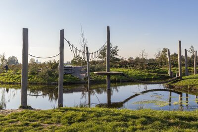 Robinia Balanceerstructuur voor openbaar gebruik 1300cm x 850cm