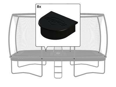 Ultim Safety Net DLX XL - Covering Caps 410 (8x)