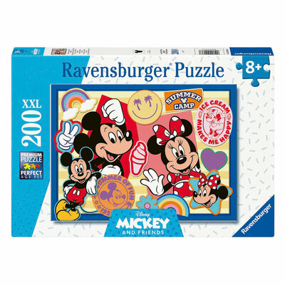 Legpuzzel XXL Mickey en Minnie, 200st.