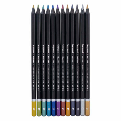 Bruynzeel Expression Kleurpotloden metallic Tinten Blik 12