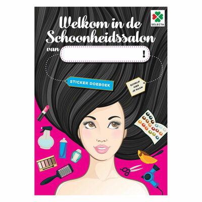 Welkom in Mijn Schoonheindssalon Stickerboek