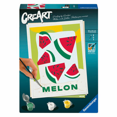 CreArt Schilderen op Nummer - Meloen