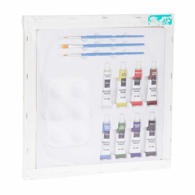 Schilderset met Canvas, 12dlg.