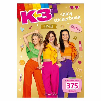 K3 Stickerboek - Shiny Stickers