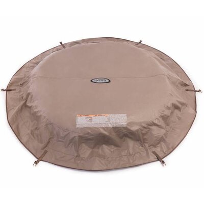Spa cover round 6 pers beige voor 28408 en 28428