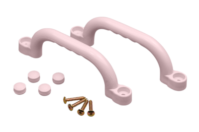 Handgreepset 247x68 pastel roze (2st.)