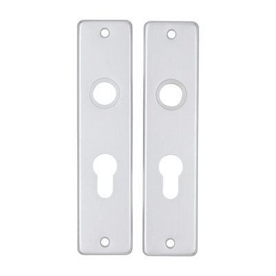 Deurschild Kort Cilinder 55mm Aluminium F1