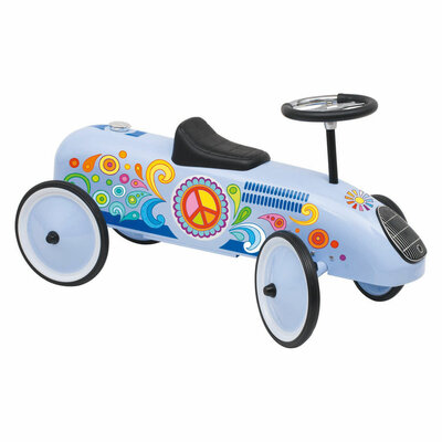 Loopvoertuig Retro Blauw