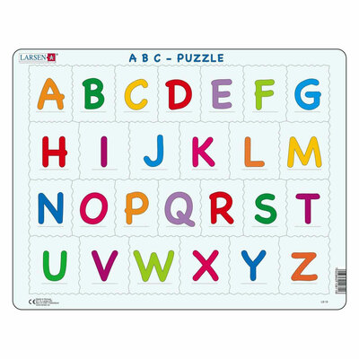 Larsen Legpuzzel Leren Lezen Alfabet, 26st.