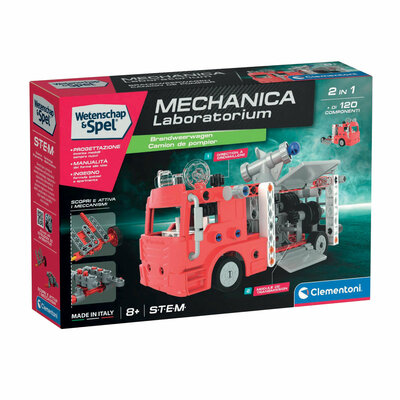 Clementoni Wetenschap en Spel - Mechania Laboratorium Brandweerwagen