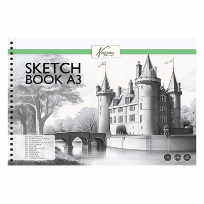 Schetsboek A3 met Scheurlijn, 130grams