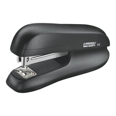 Nietmachine Rapid F6 halfstrip 23vel 24/6 zwart