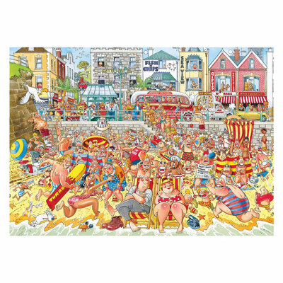 Wasgij Retro Original 8 Legpuzzel - Vloed!, 1000st.