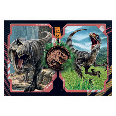 Clementoni Puzzel Jurassic World, 2x60st.
