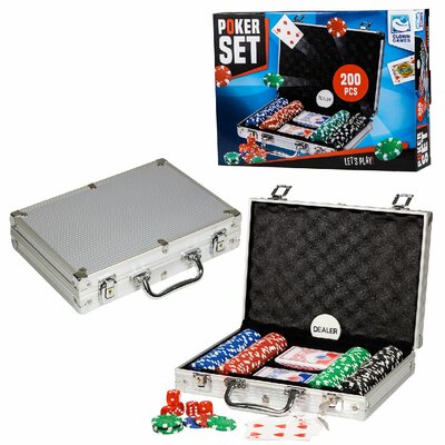 Clown Games Poker set alu koffer 202 dlg