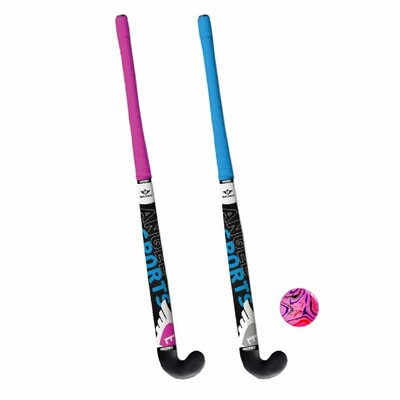 Hockeyset 2 Sticks + Bal 71cm