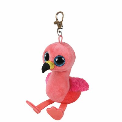 Ty Beanie Boo Clip Gilda Flamingo