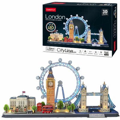 Cubic Fun 3d Puzzel City Line London LED