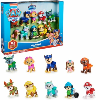 Paw Patrol 10 Figures Gift Pack Ass.