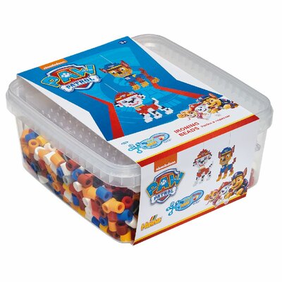 Hama 8752 Paw Patrol Box 900 Maxi Beads Pegboards