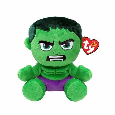 Ty Beanie Marvel Hulk Soft 15cm