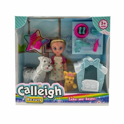 Calleigh Mini Pop Hond + Hondenhok