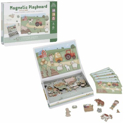 Little Dutch Little Farm Magnetisch Speelbord FSC