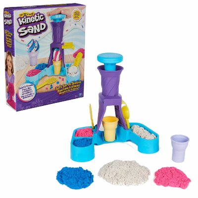 Kinetic Sand Soft Serve Station