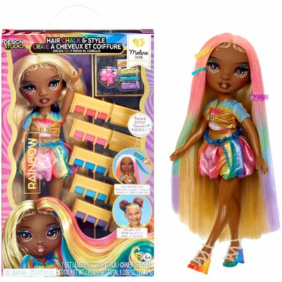 Rainbow High Hair Play Doll Meline Gold