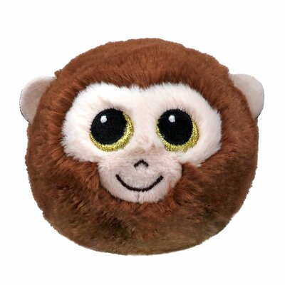 Ty Beanie Bouncers Banana Monkey Brown