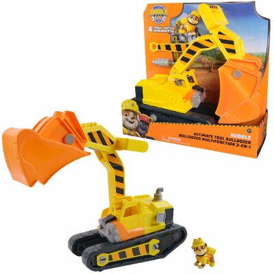 Paw Patrol Rubble And Crew Rubble Deluxe Vehicle